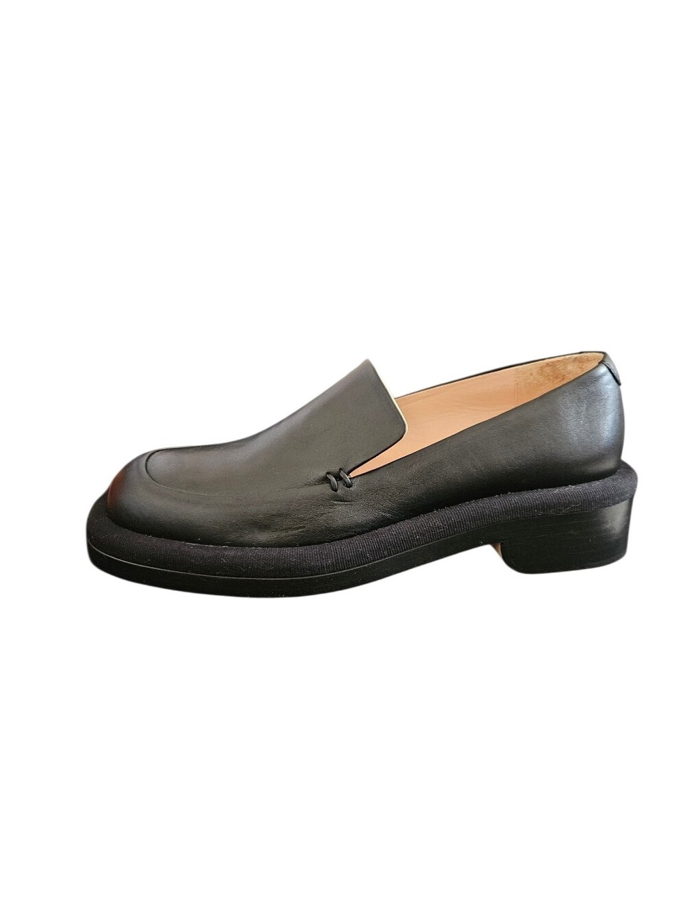 Nicholas Kirkwood Black Leather JJ Loafers Size 35.5 (5.5)